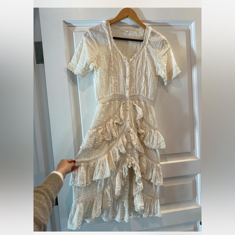 Love Shack Fancy Hi-Low dress